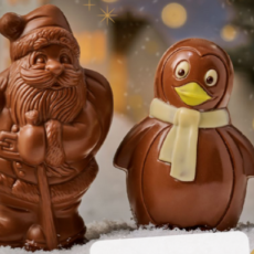 Ventes de chocolats pour Noël