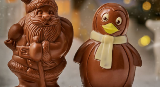 Ventes de chocolats pour Noël