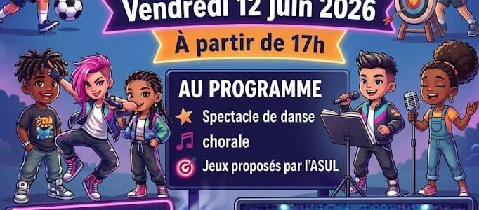 Fête de l&rsquo;école élémentaire Croix-Luizet – Vendredi 12 juin 2026
